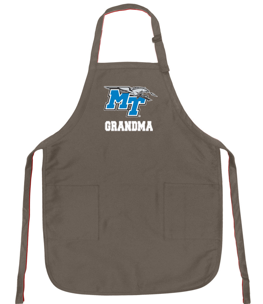 Middle Tennessee Apron MTSU Apron - Stain Resistant Fabric