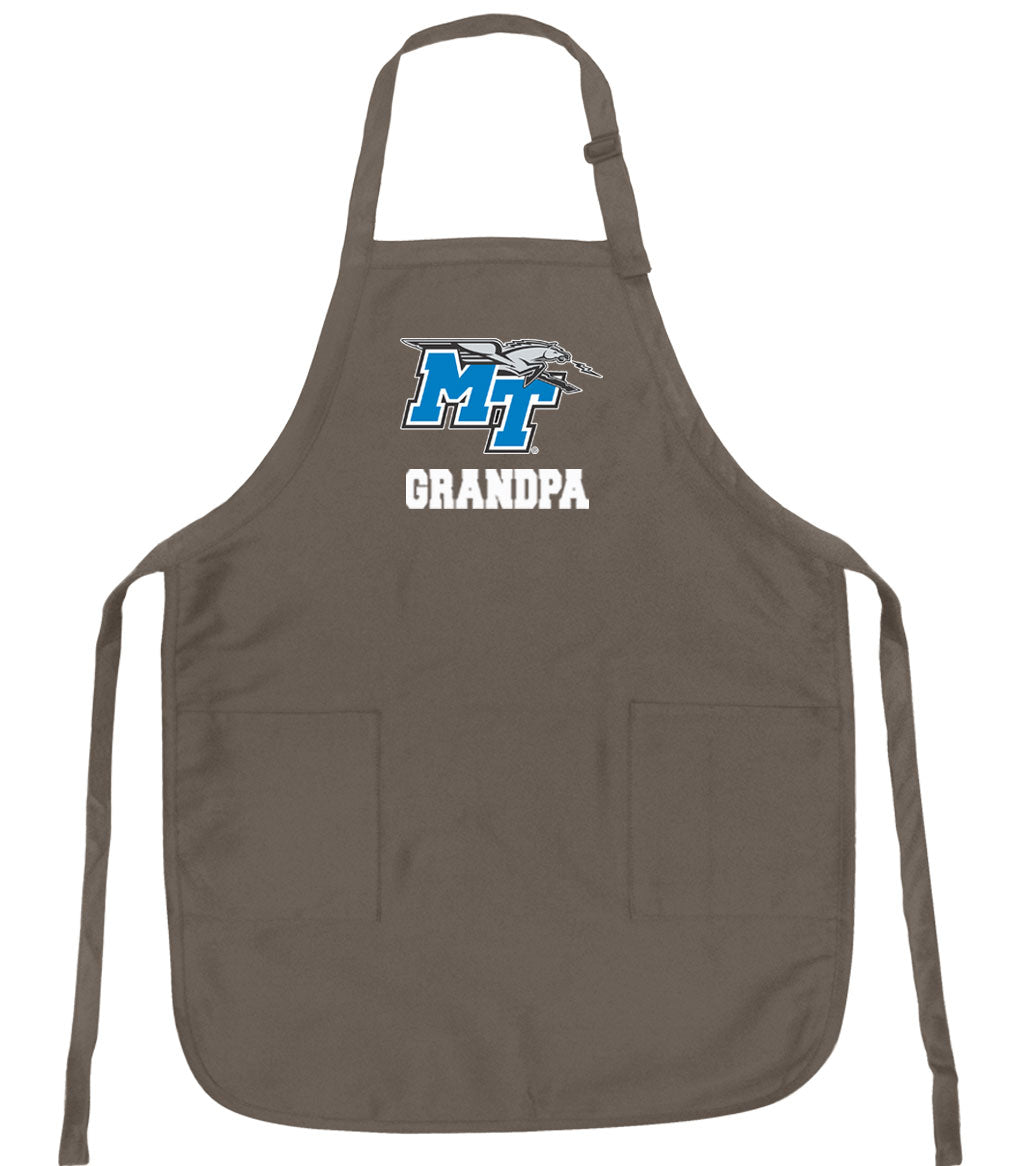 Middle Tennessee Apron MTSU Apron - Stain Resistant Fabric