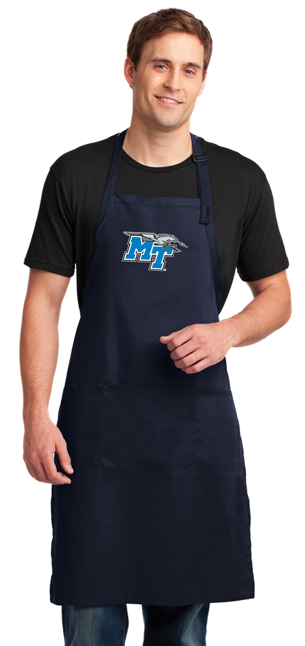 Middle Tennessee Large Apron MTSU Apron - Adjustable with Pockets