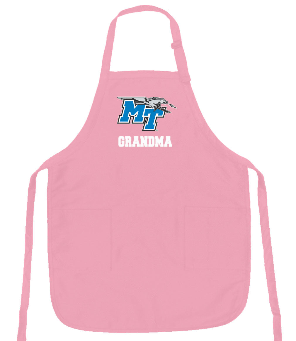 Middle Tennessee Apron MTSU Apron - Stain Resistant Fabric