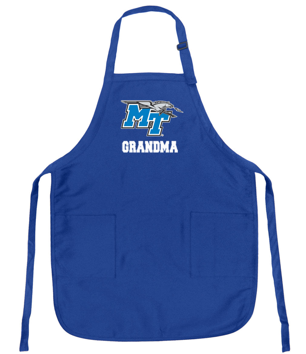 Middle Tennessee Apron MTSU Apron - Stain Resistant Fabric