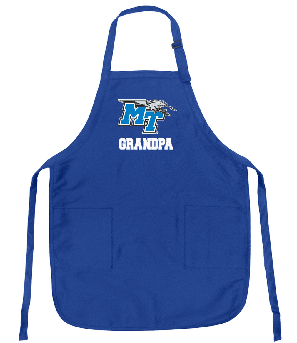 Middle Tennessee Apron MTSU Apron - Stain Resistant Fabric