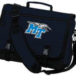 Middle Tennessee Messenger Bag MTSU Classic Laptop Bag