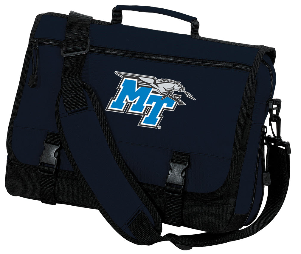 Middle Tennessee Messenger Bag MTSU Classic Laptop Bag