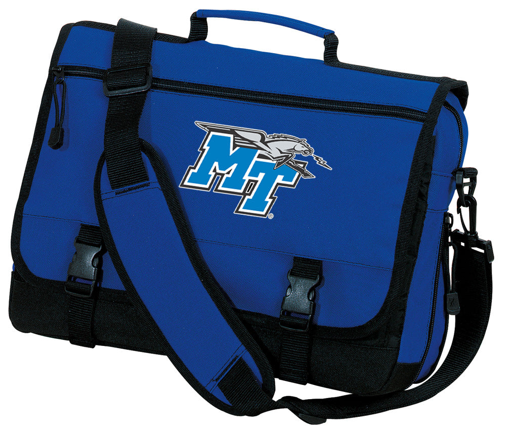 Middle Tennessee Messenger Bag MTSU Classic Laptop Bag