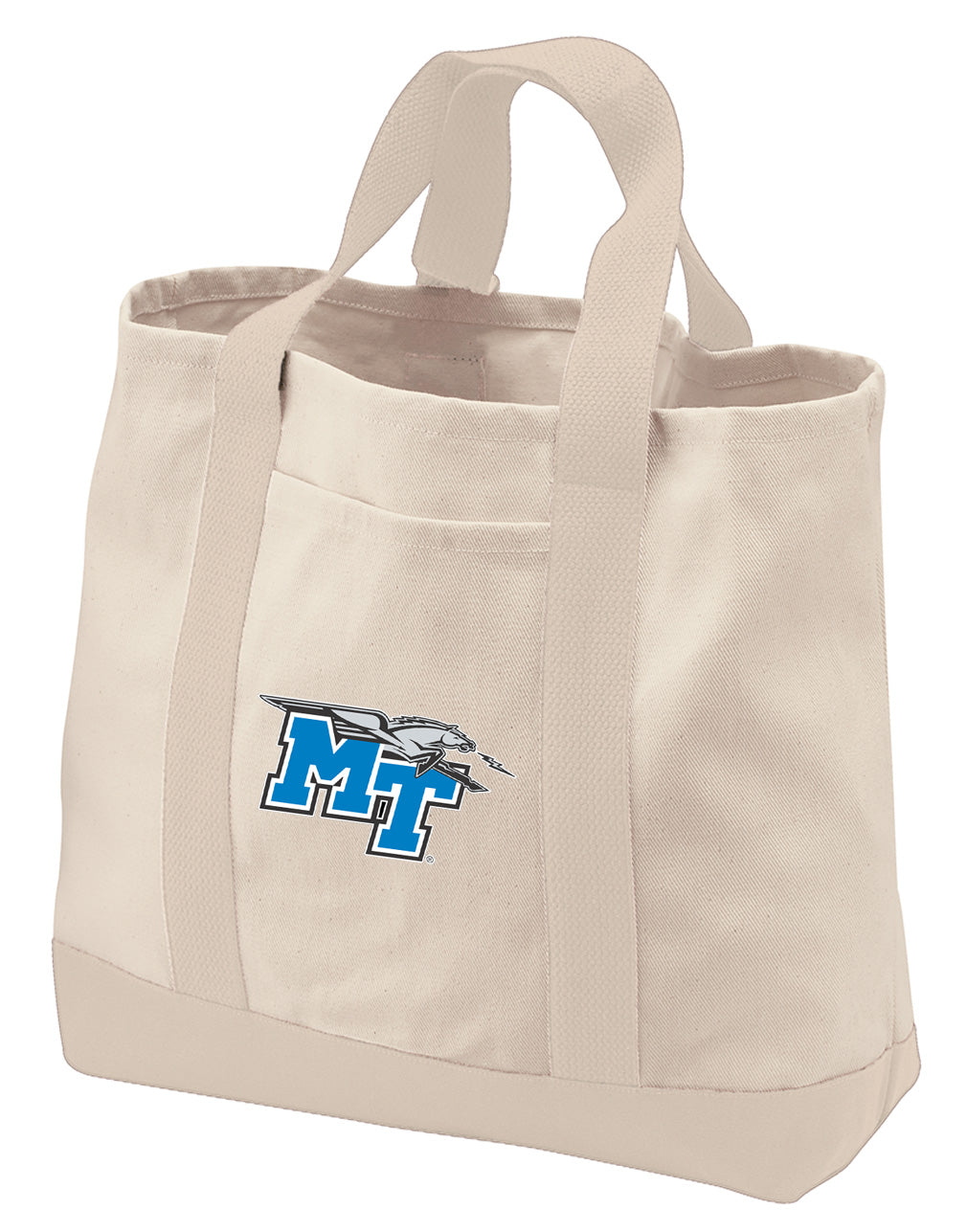 Middle Tennessee Canvas Tote Bag MTSU Classic Tote