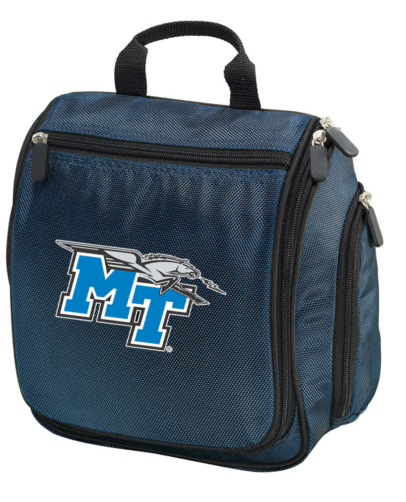 Middle Tennessee Toiletry Bag or Mens MTSU Travel Shaving Kit