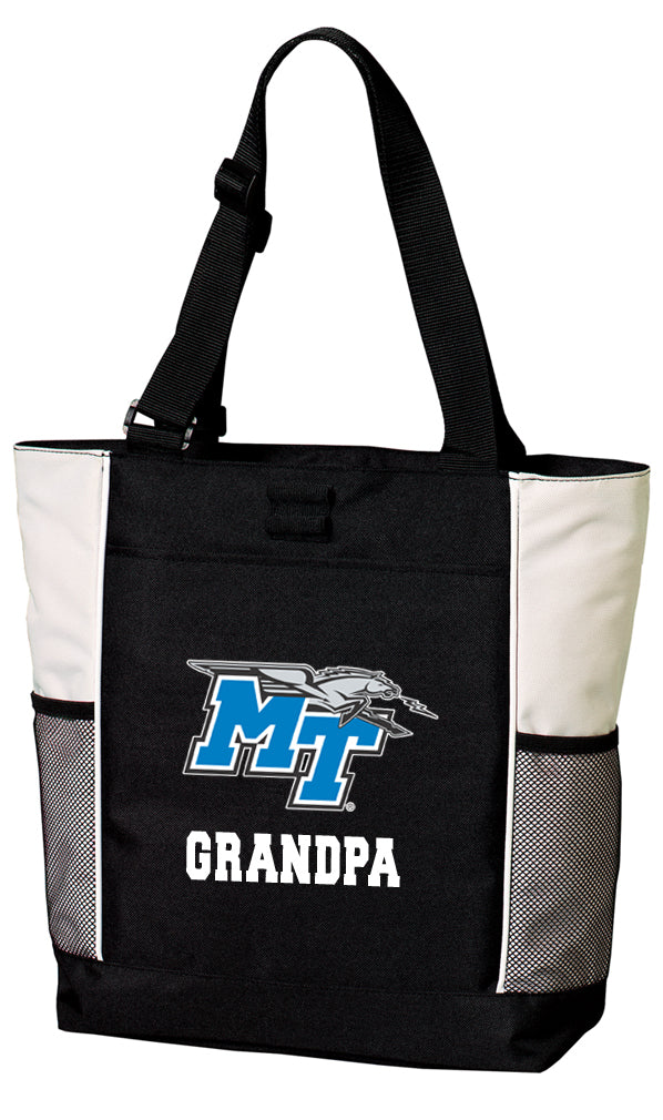 Middle Tennessee Tote Bag MTSU Carryall Tote