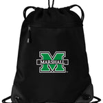 Marshall University Drawstring Backpack MU Herd Cinch Pack - Mesh & Microfiber