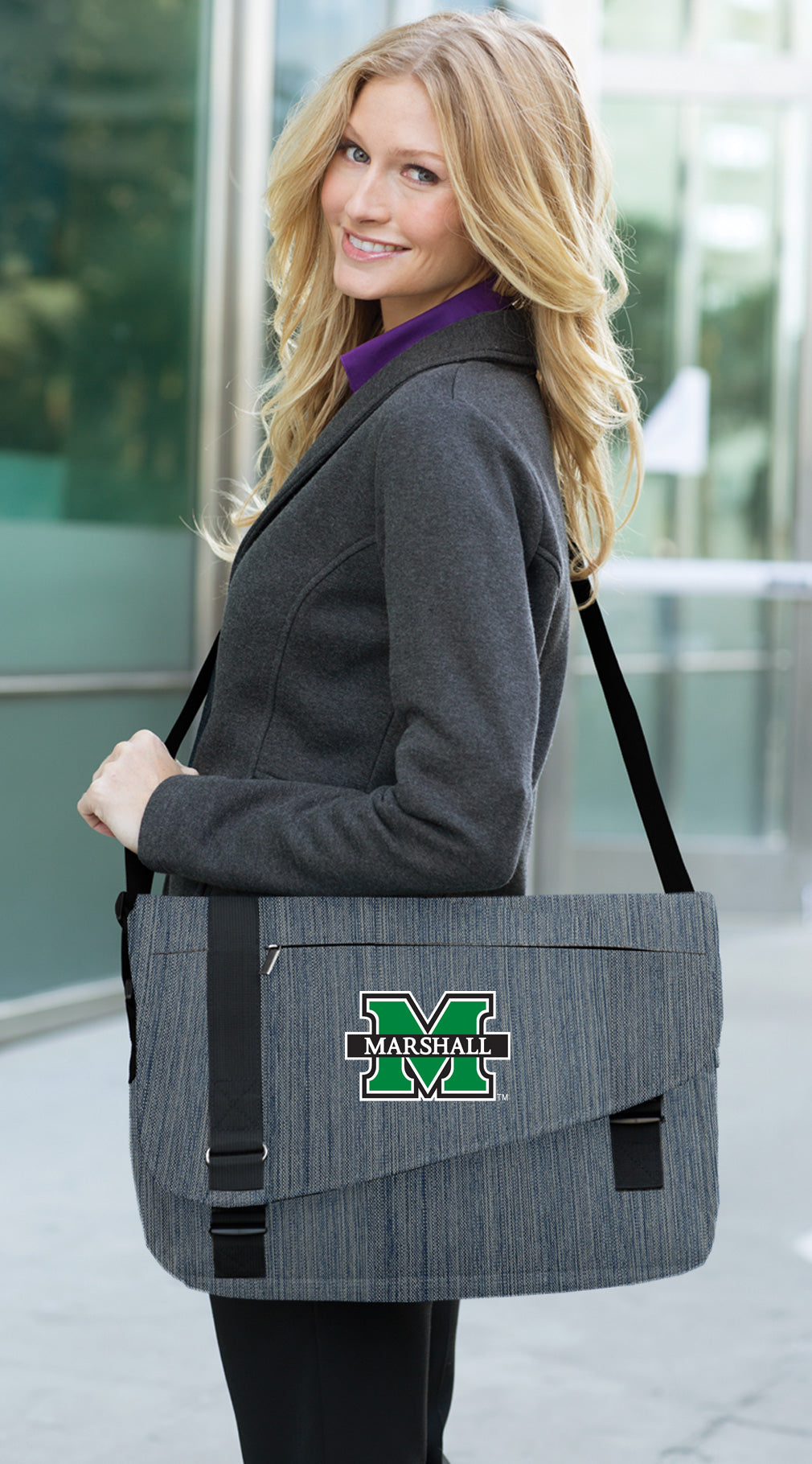 Marshall University Laptop Bag Travel Laptop Computer Bag Briefcase