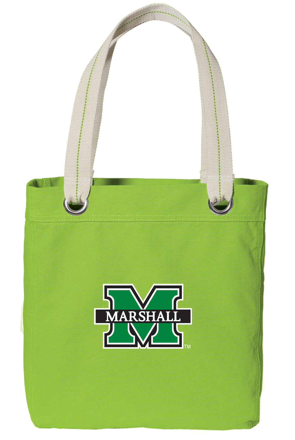 Marshall University Tote Bag MU Herd Deluxe Canvas Shoulder Bag