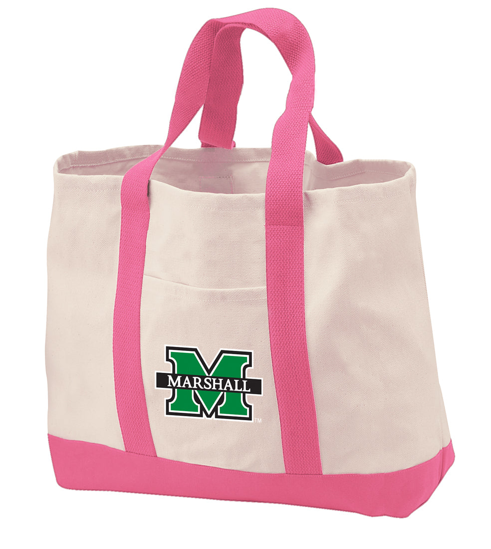 Marshall University Canvas Tote Bag MU Herd Classic Tote