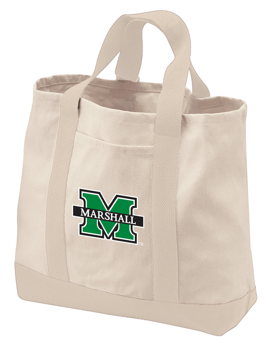 Marshall University Canvas Tote Bag MU Herd Classic Tote