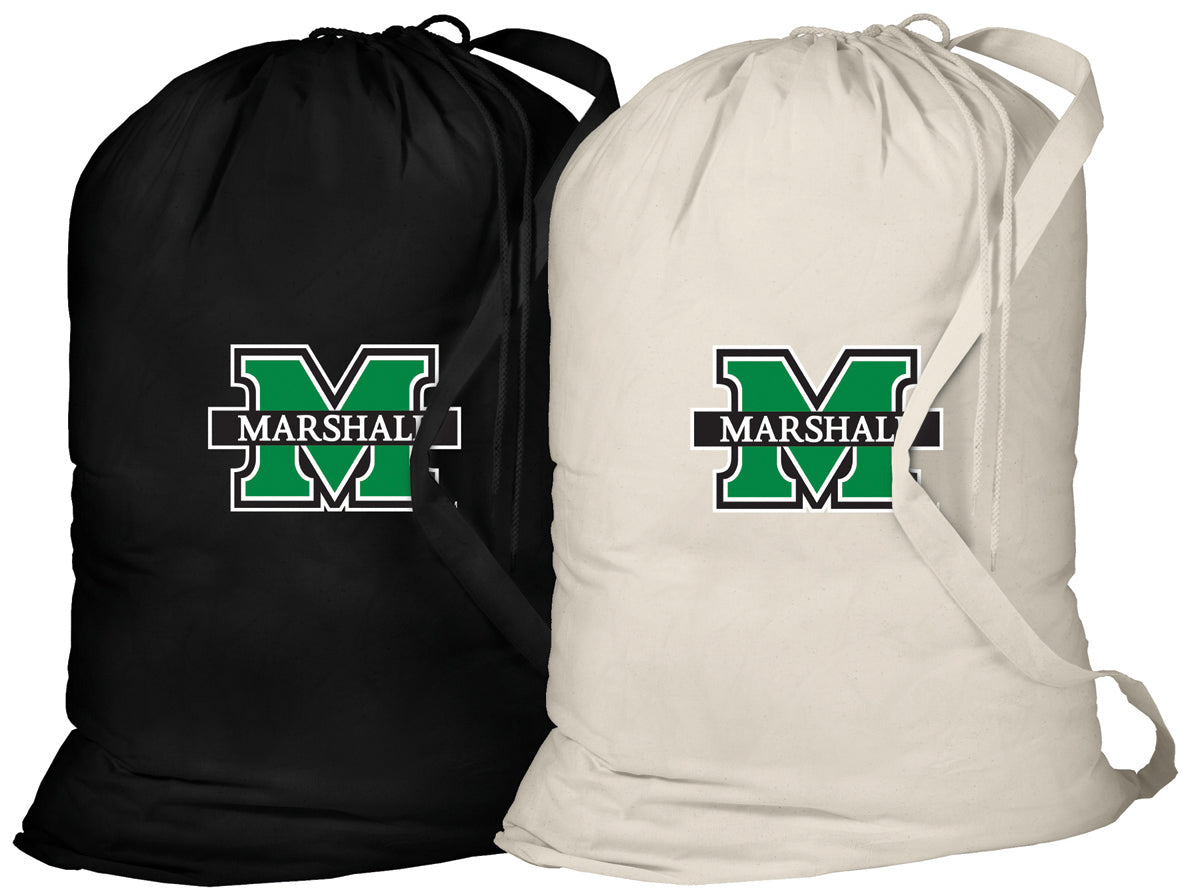 Marshall University Laundry Bags 2 PC Set MU Herd Clothes Bags