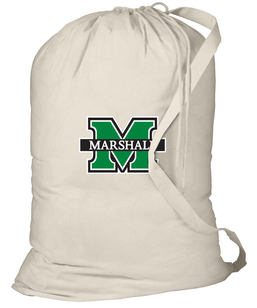 Marshall University Laundry Bag MU Herd Clothes Bag