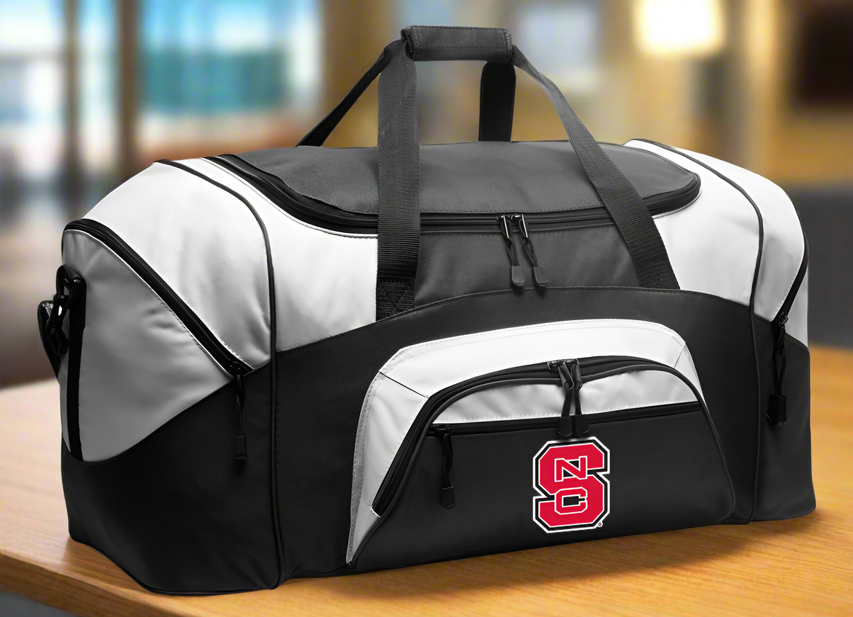 NC State Large Duffel Bag Suitcase Luggage Bag