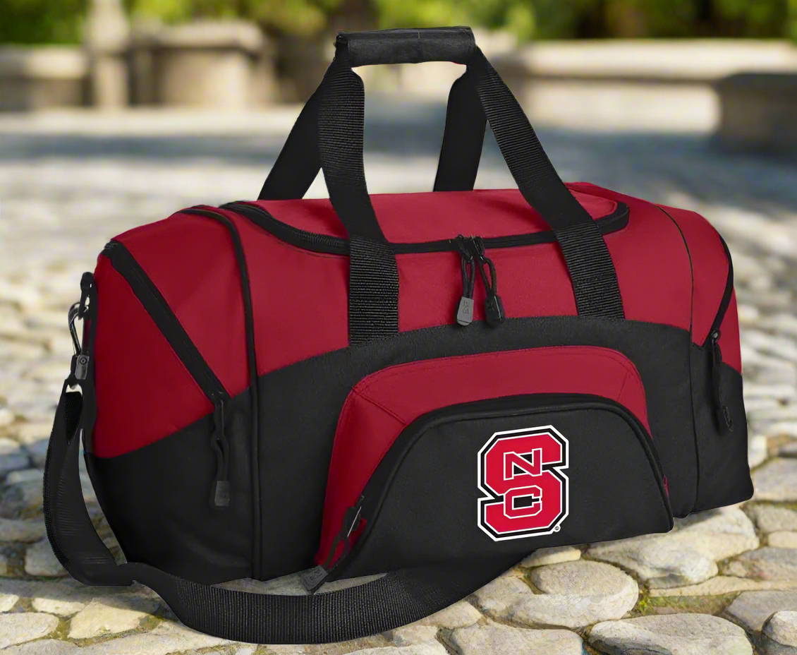 NC State Small Duffel Bag Carryon Suitcase or Gym Bag