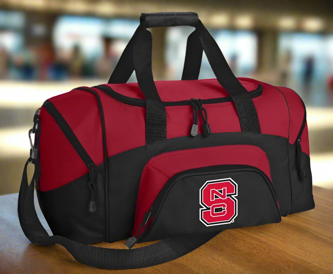 NC State Small Duffel Bag Carryon Suitcase or Gym Bag