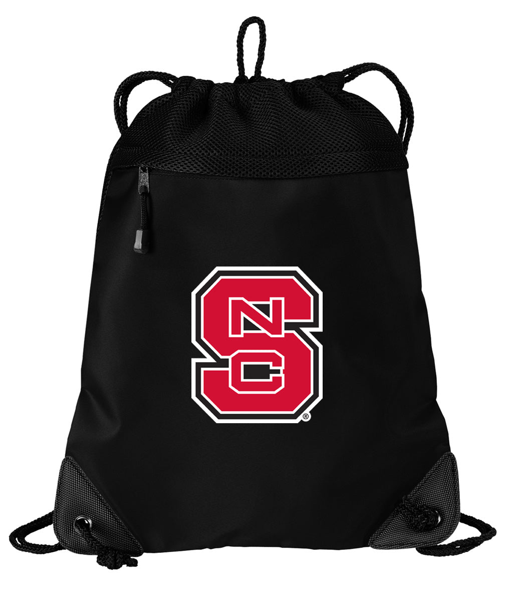 NC State Drawstring Backpack Wolfpack Cinch Pack - Mesh & Microfiber