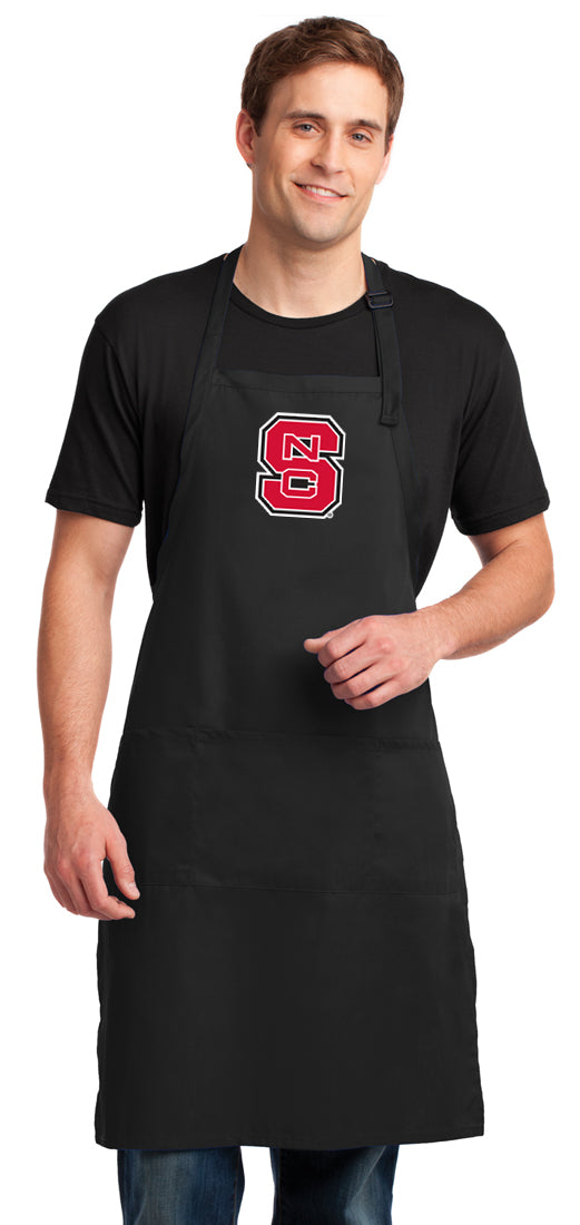 NC State Large Apron Wolfpack Apron - Adjustable with Pockets