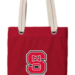 NC State Tote Bag Wolfpack Deluxe Canvas Shoulder Bag