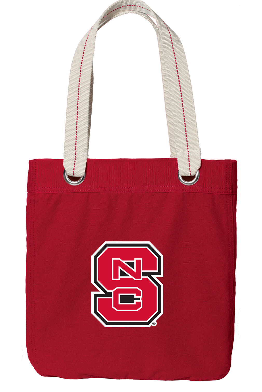 NC State Tote Bag Wolfpack Deluxe Canvas Shoulder Bag