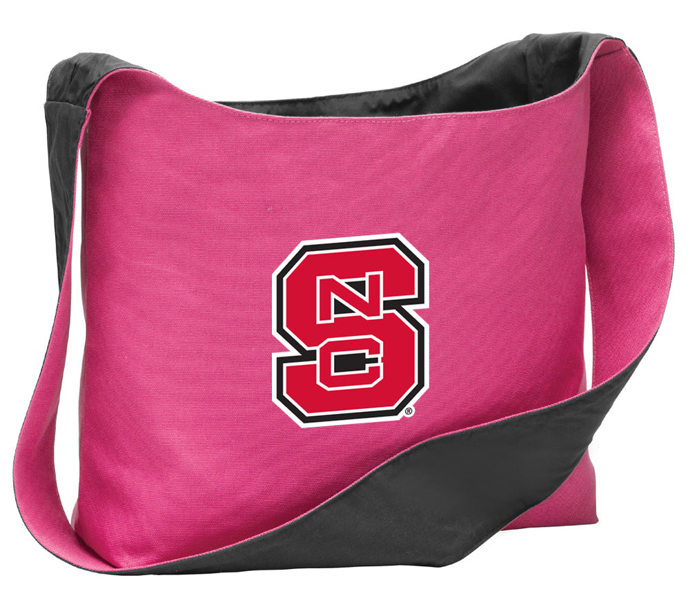 NC State Cross Body Bag Wolfpack Shoulder Tote Bag - Sling Style