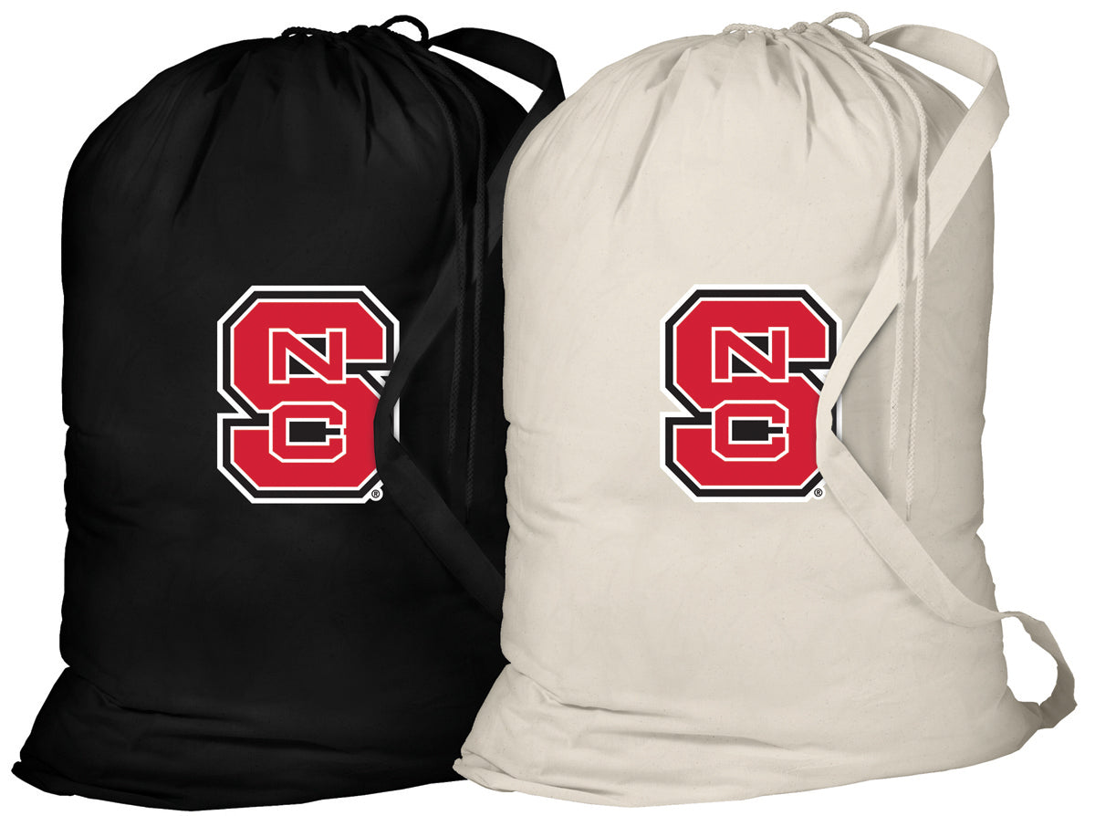 NC State Laundry Bags 2 PC Set Wolfpack Clothes Bags