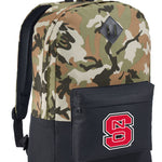 NC State Camo Backpack Wolfpack Medium Classic Style Backpack