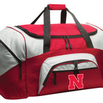 Nebraska Large Duffel Bag Nebraska Huskers Suitcase Luggage Bag