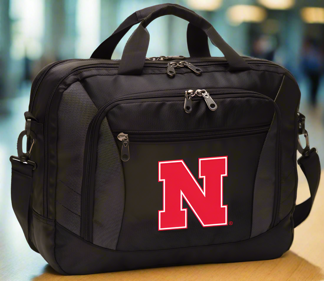 University of Nebraska Laptop Computer Bag Briefcase