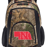 Nebraska Logo Camo Backpack Nebraska Huskers Laptop Computer Backpack