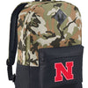 Nebraska Camo Backpack Nebraska Huskers Medium Classic Style Backpack