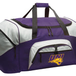 Northern Iowa Large Duffel Bag UNI Panthers Suitcase Luggage Bag