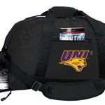 Northern Iowa Duffel Bag UNI Panthers Gym or Sports Bag with Shoe Pocket