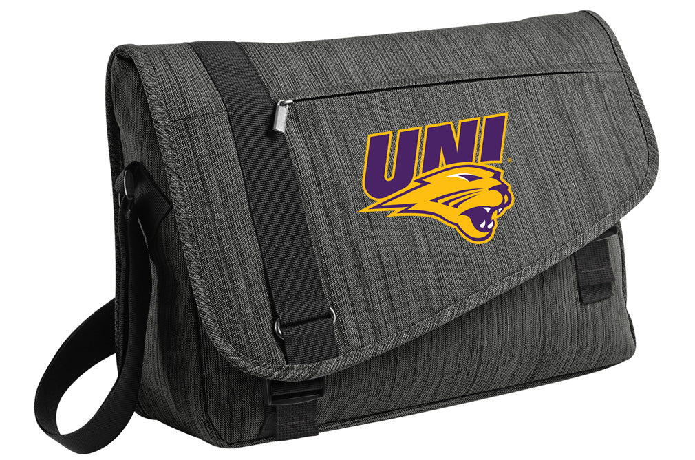 Northern Iowa Messenger Bag UNI Panthers Travel Bag