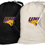 Northern Iowa Laundry Bags 2 PC Set UNI Panthers Clothes Bags