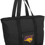 Northern Iowa Tote Bag UNI Panthers Large Zippered Tote