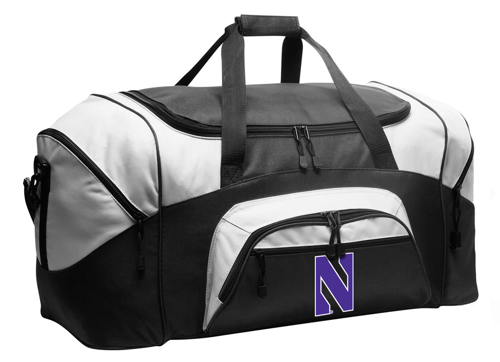 Northwestern Large Duffel Bag NU Suitcase Luggage Bag