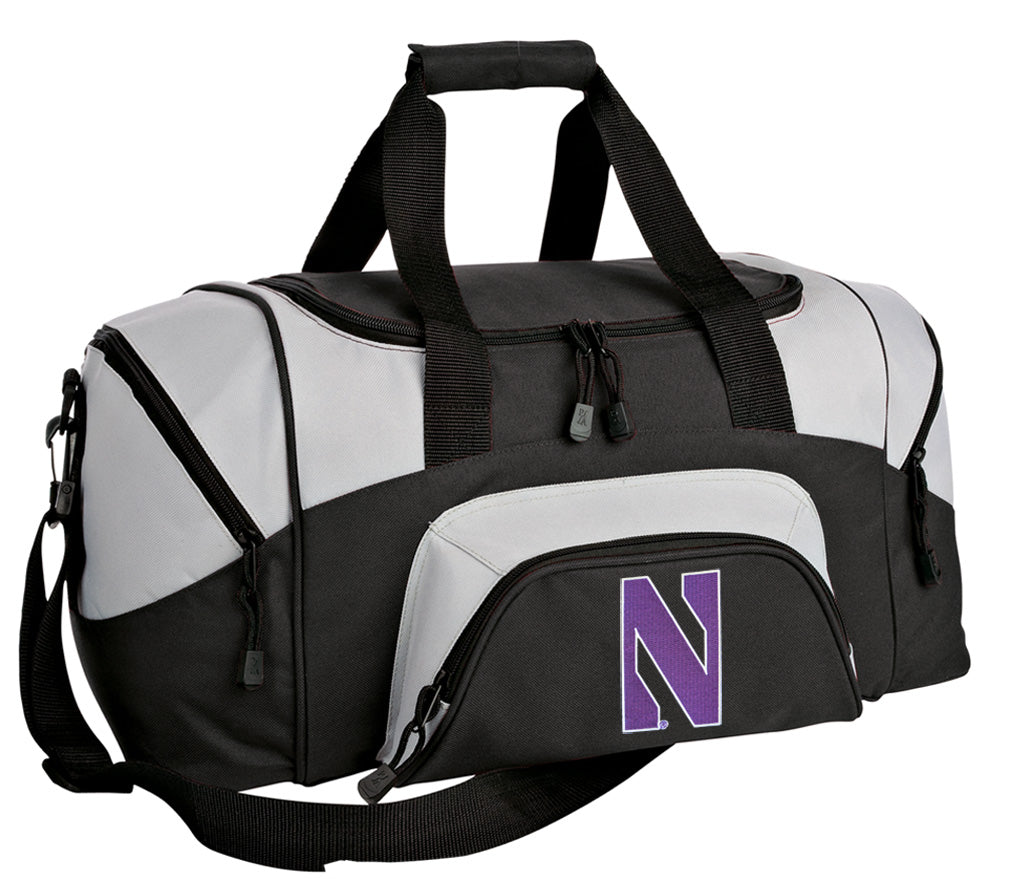 Northwestern Small Duffel Bag NU Carryon Suitcase or Gym Bag