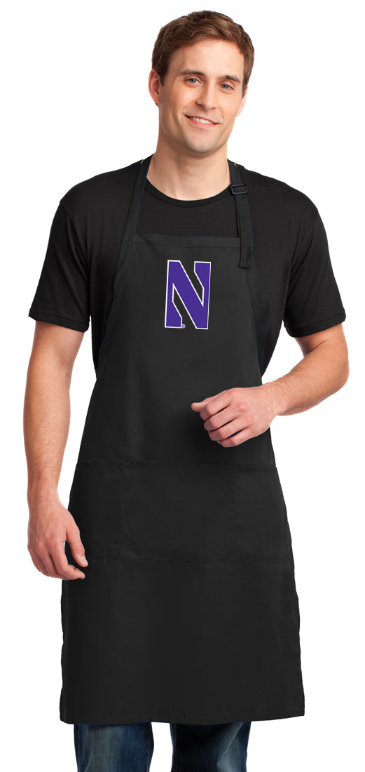 Northwestern Large Apron NU Apron - Adjustable with Pockets