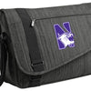 Northwestern University Messenger Bag NU Wildcats Travel Bag