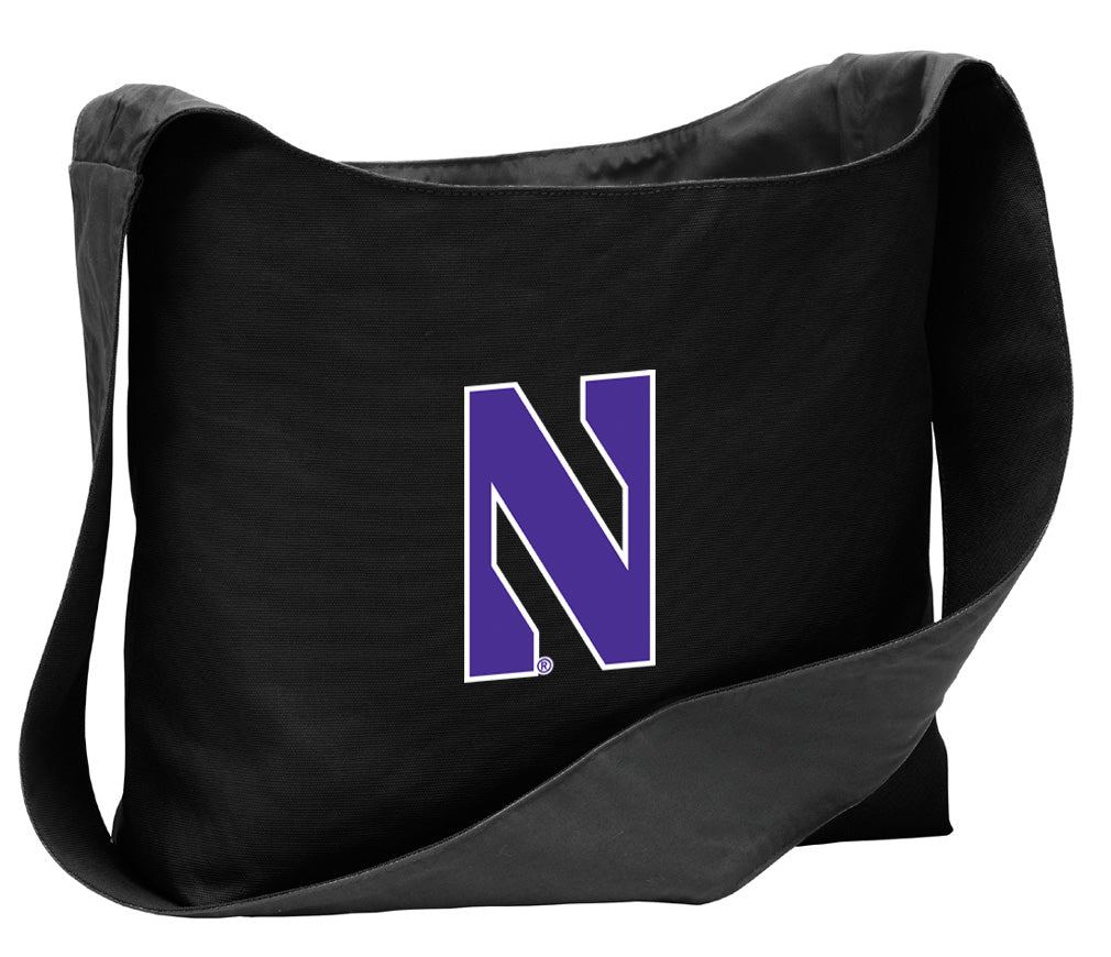 Northwestern Cross Body Bag NU Shoulder Tote Bag - Sling Style