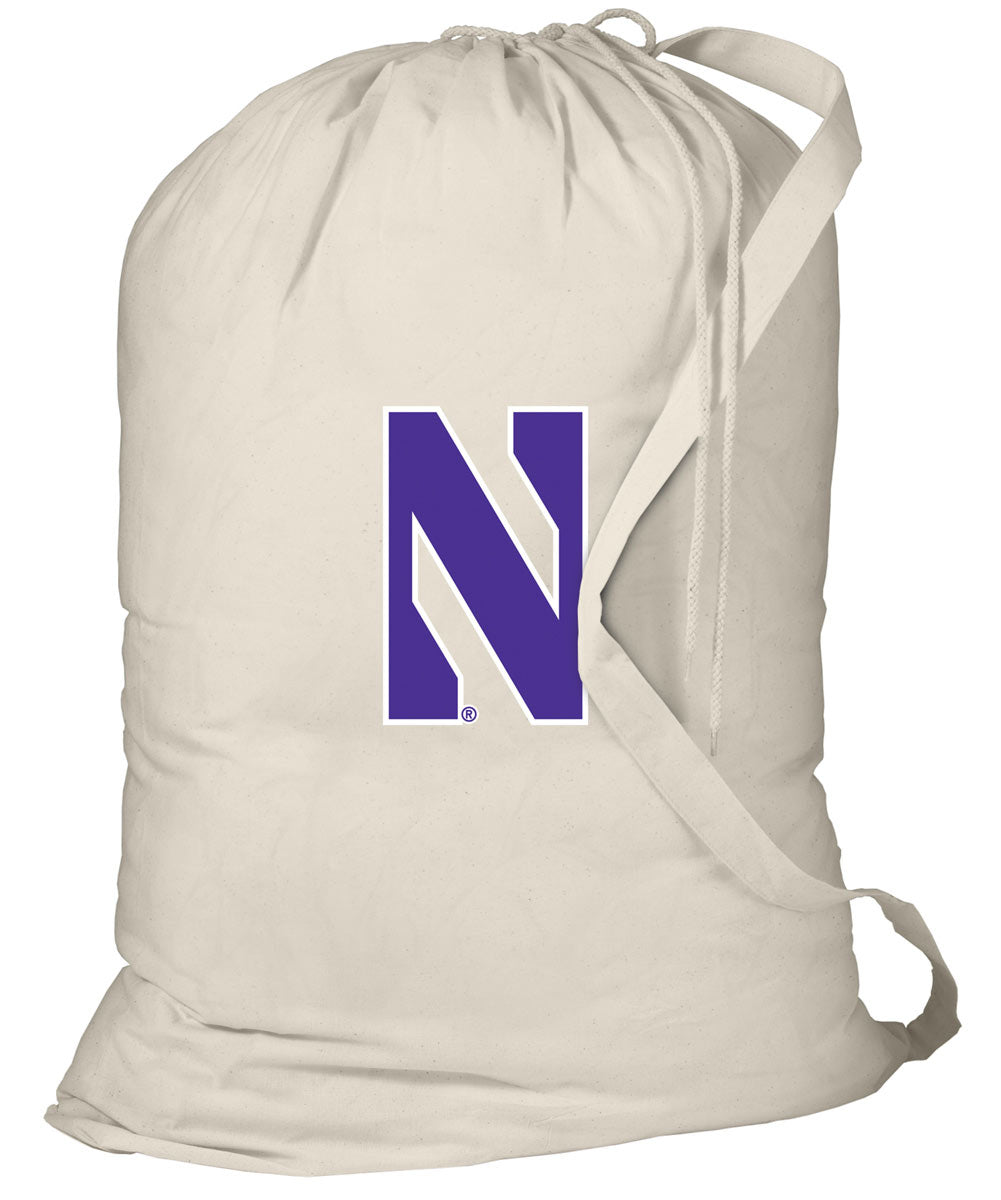 Northwestern University Laundry Bag NU Wildcats Clothes Bag