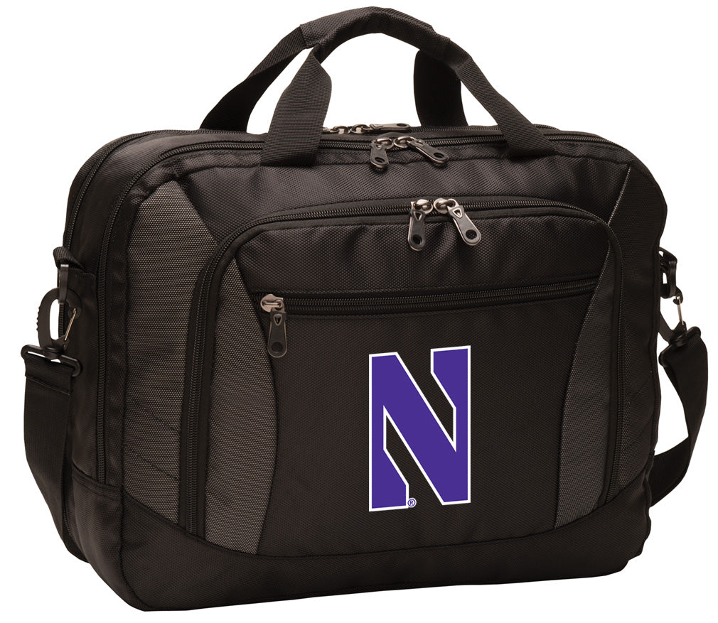 Northwestern Laptop Messenger Bag NU Computer Bag