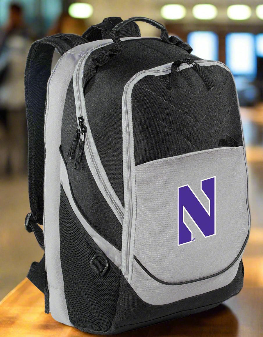 Northwestern Backpack NU Laptop Computer Backpack