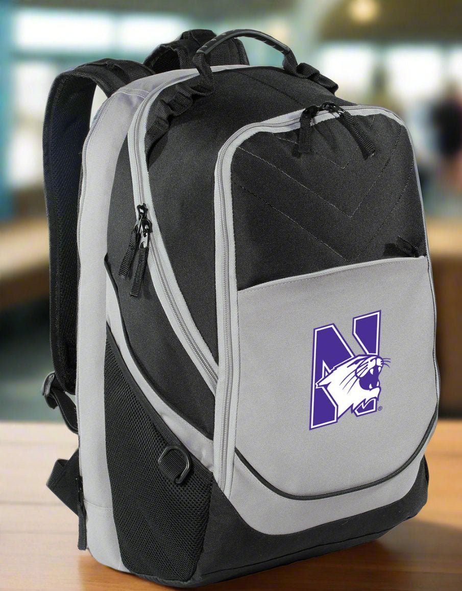 Northwestern University Backpack NU Wildcats Laptop Computer Backpack