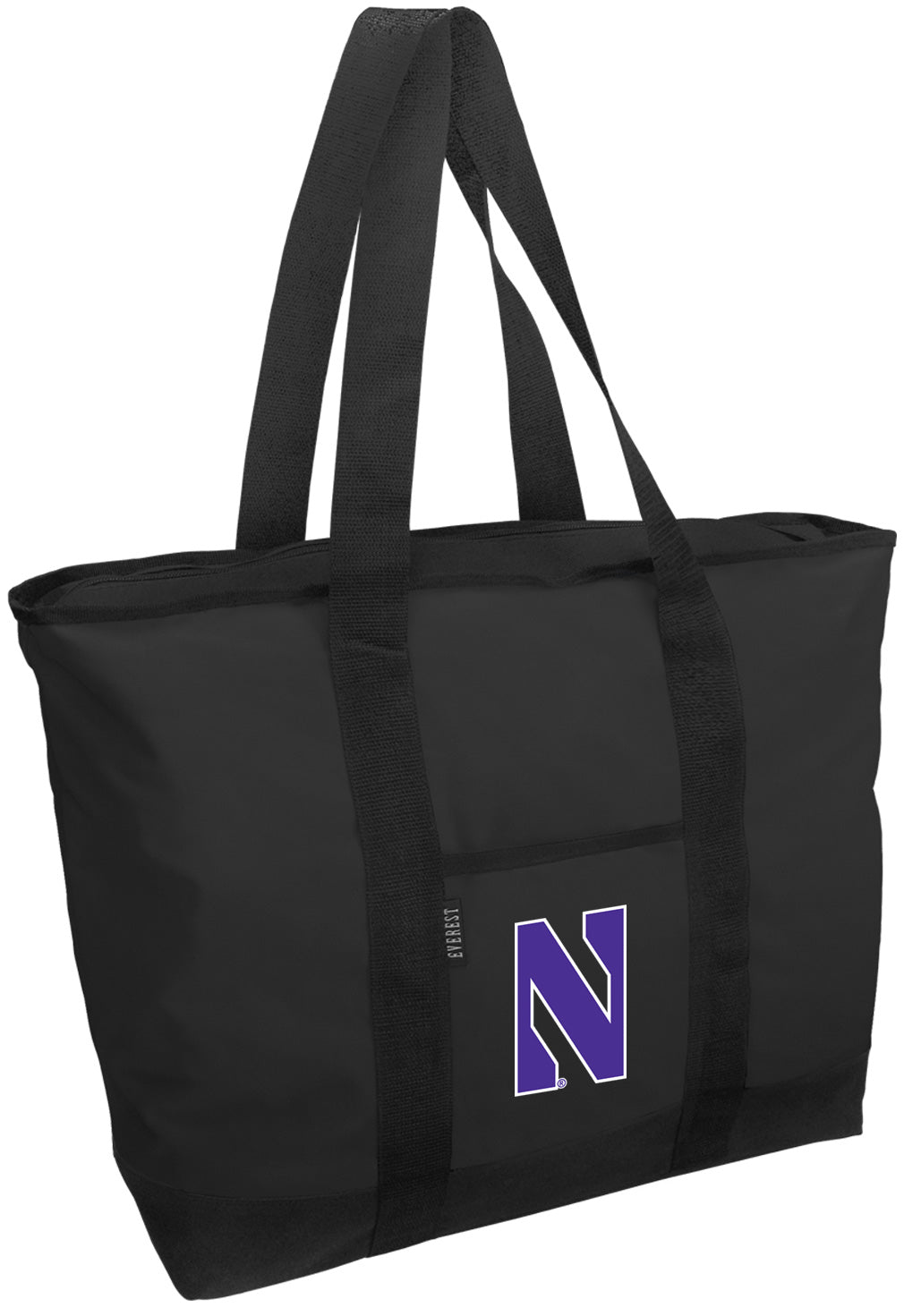 Northwestern Tote Bag NU Large Zippered Tote