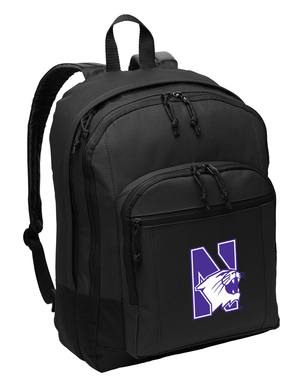 Northwestern University Backpack NU Wildcats Medium Classic Style Back ...