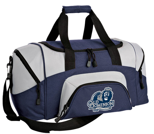 Old Dominion University Small Duffel Bag ODU Carryon Suitcase or Gym Bag